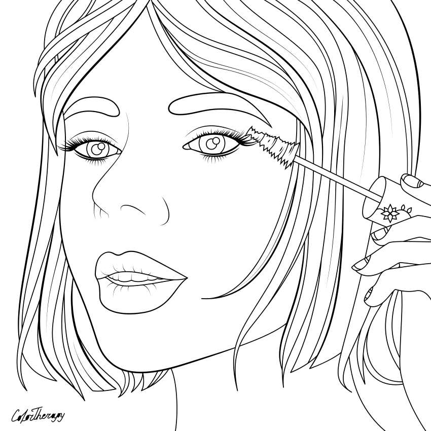 Pin on Color Therapy Coloring Pages