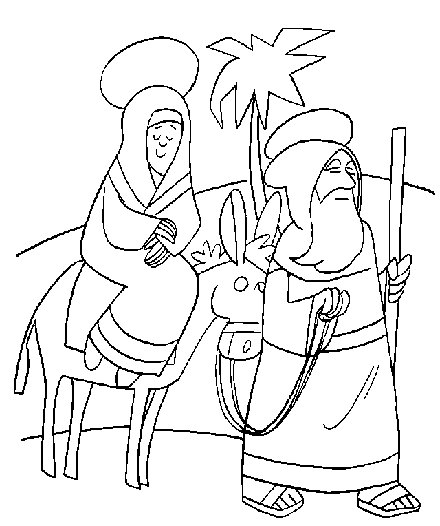 Coloring Page - Christmas bibel coloring pages 14