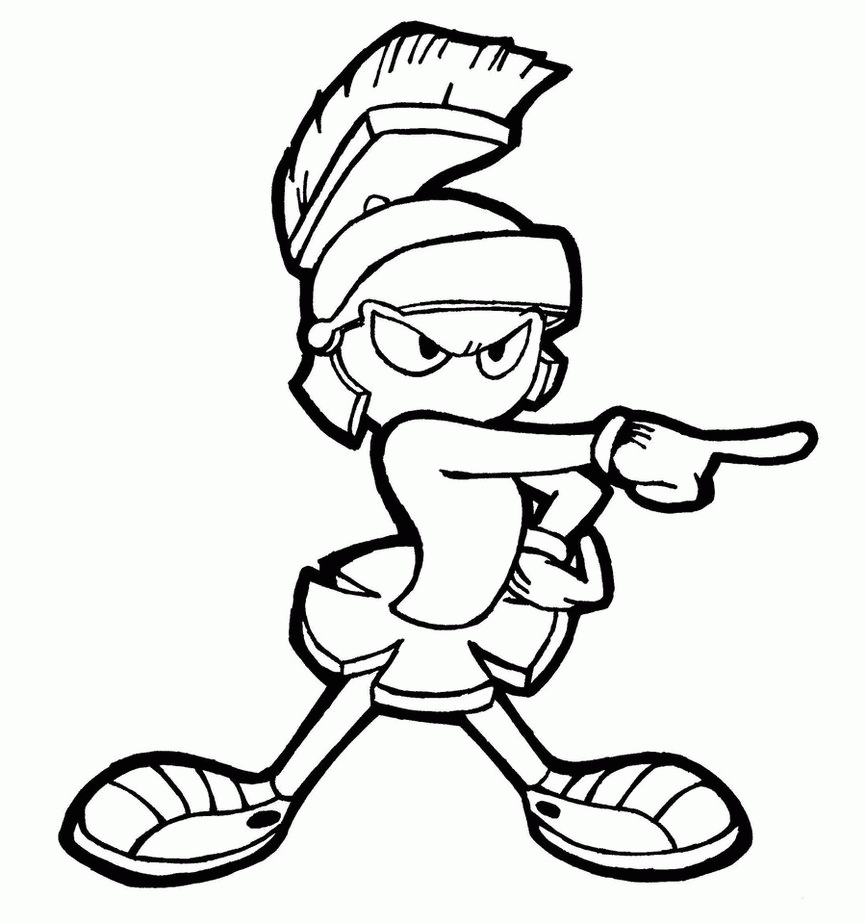 Marvin The Martian Coloring Pages | Coloring Pages