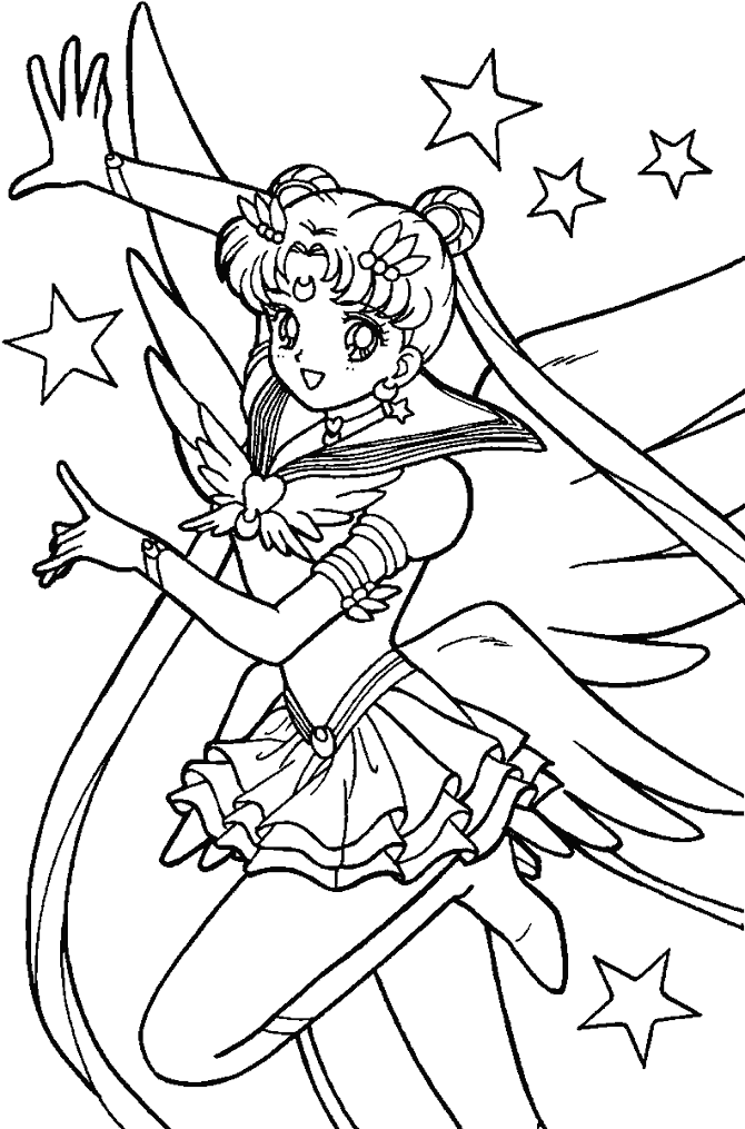 Sailor Moon Coloring pages | Sailor Moon, Coloring ...