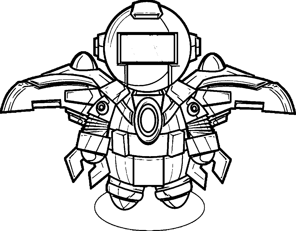 Cool Robot Coloring Pages - High Quality Coloring Pages