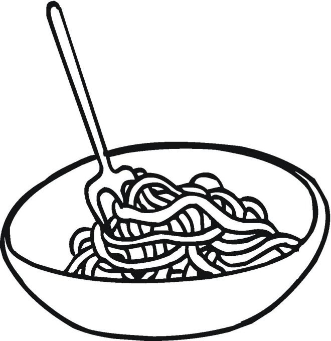 spaghetti coloring pages | Coloring pages, Coloring pages for ...