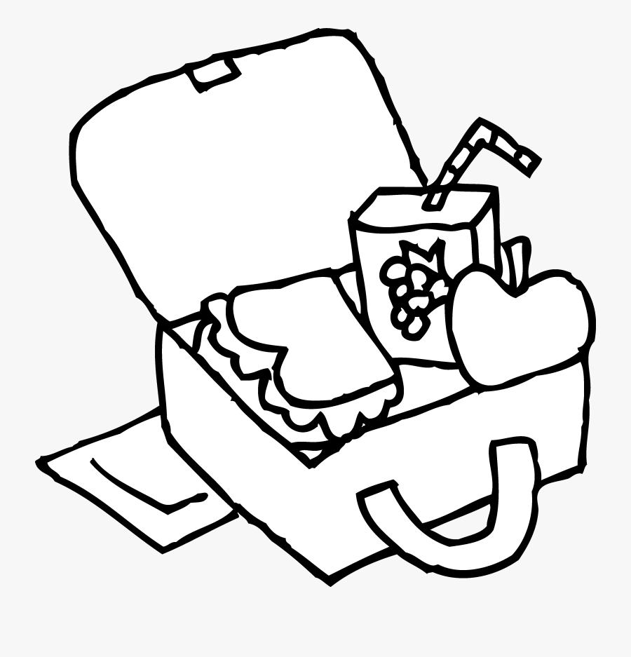 Lunch Box Coloring Page Free Clipart Images - Lunch Box Clip Art ...