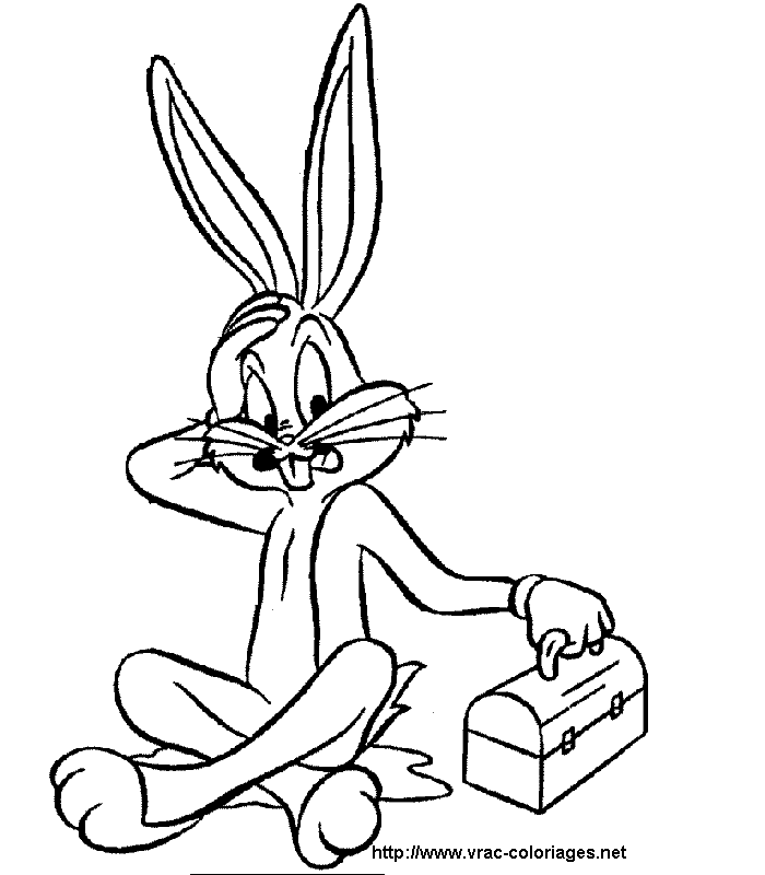 coloring baby bugs bunny and - Quoteko.
