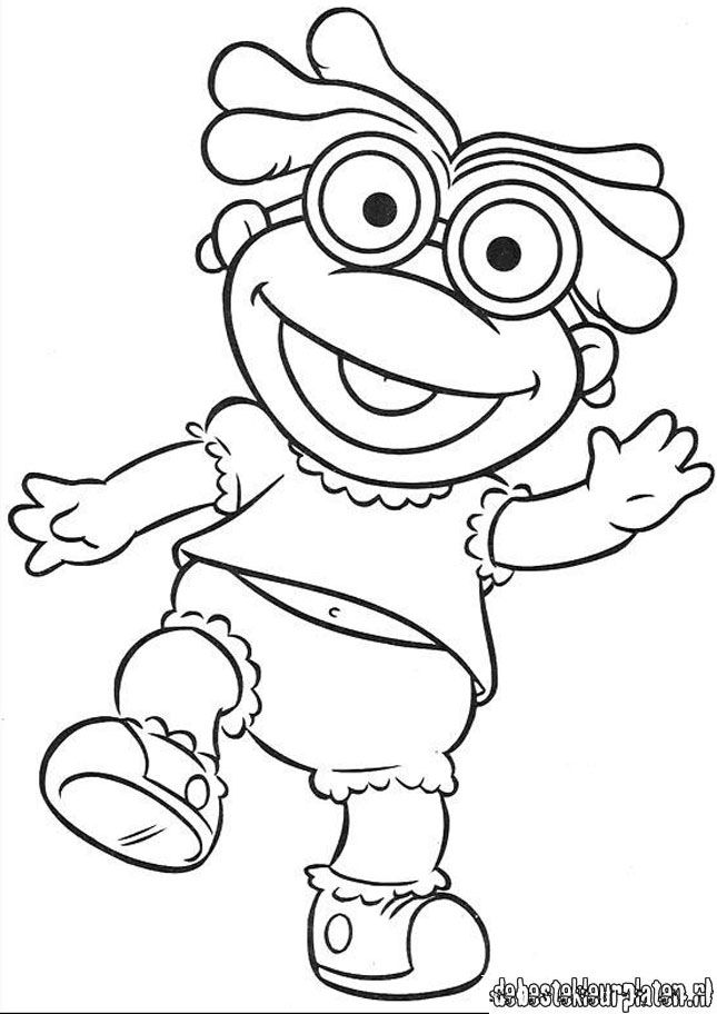 the Muppets Colouring Pages (page 3)