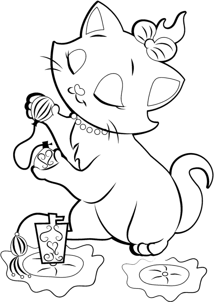 Disney cat Coloring Pages | Coloring Pages