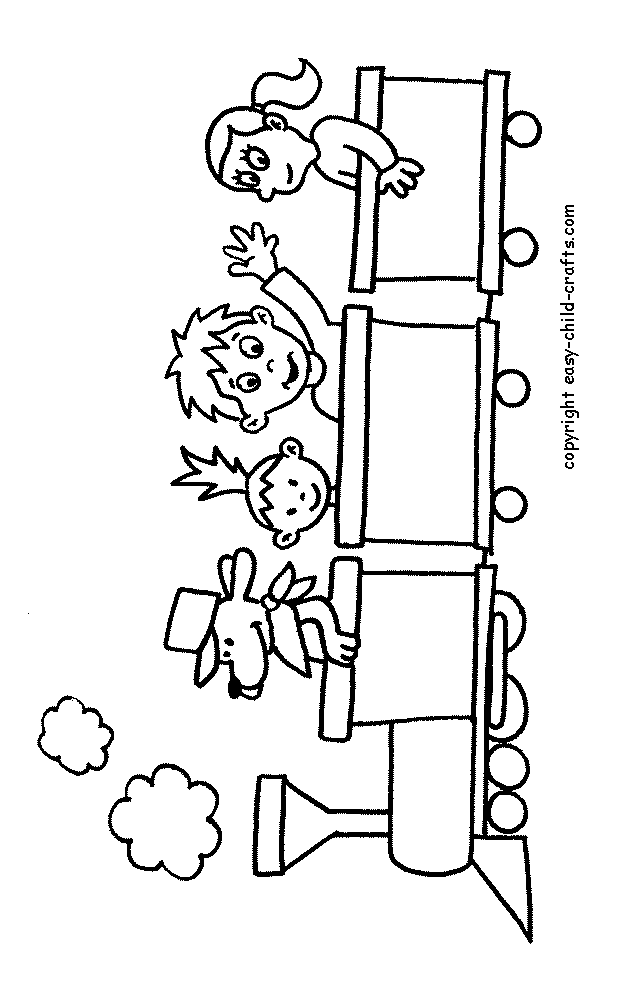 Train Printable Coloring Pages - Free Printable Coloring Pages