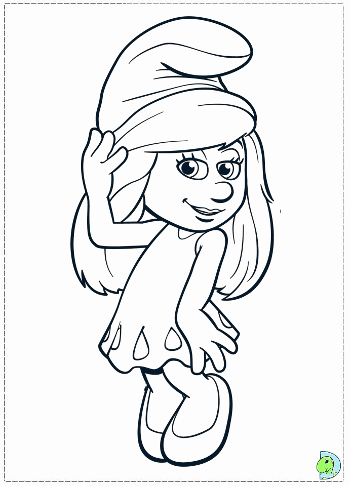 The Smurfs 2 Coloring page