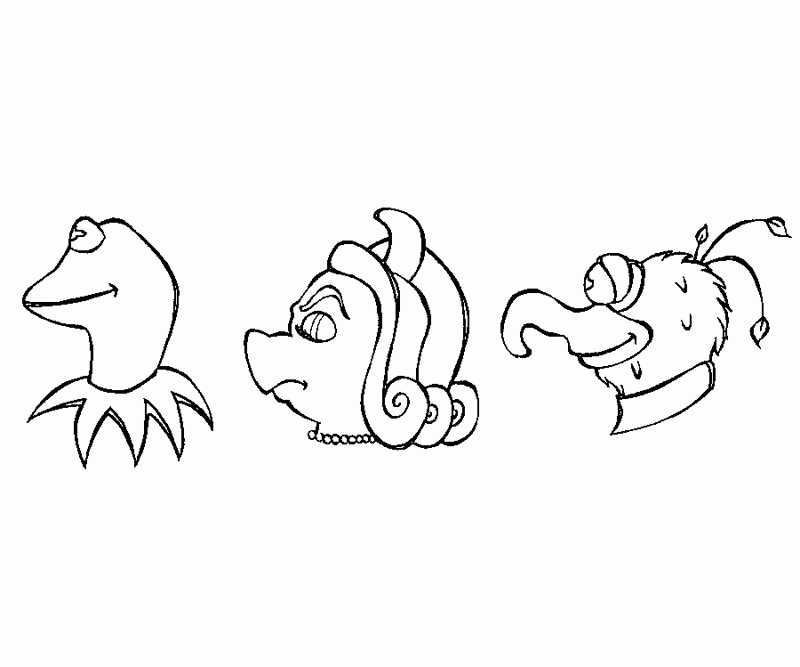 15 The Muppets Coloring Page
