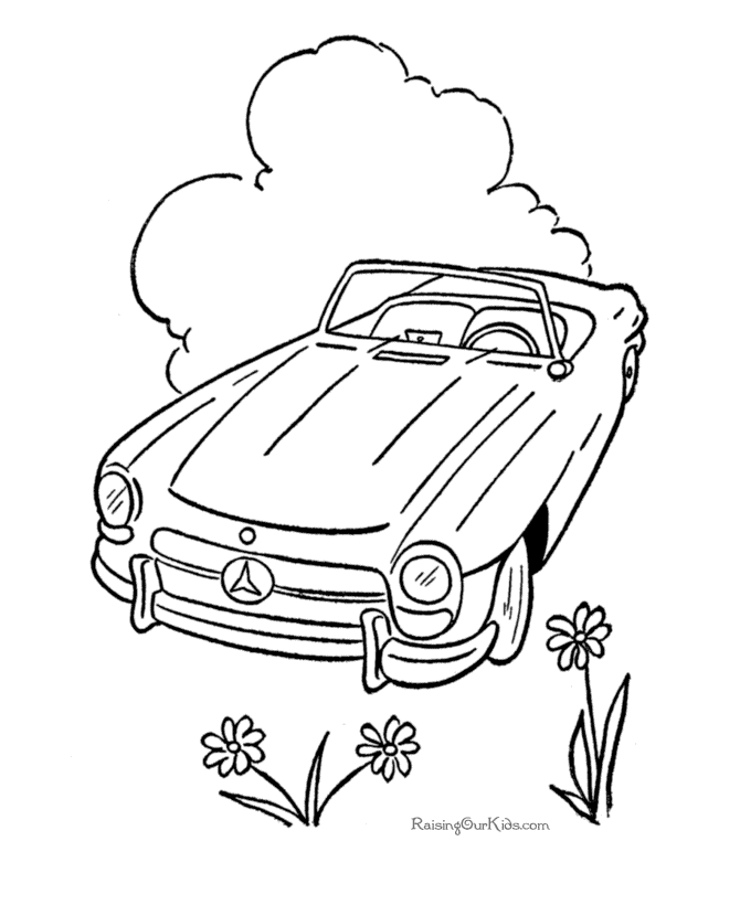 racing car coloring pages for kids printable | Coloring Picture HD