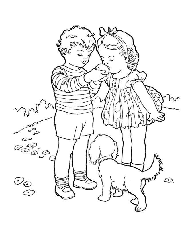 Friendship Coloring Pages For Kids 234 | Free Printable Coloring Pages