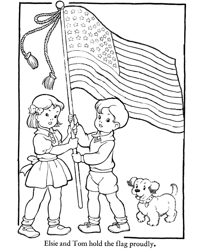 Flags Coloring Pages | Coloring Kids