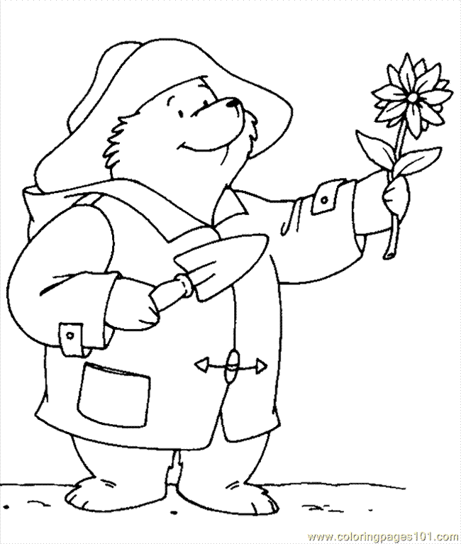 Paddington Bear coloring pages | Coloring Pages