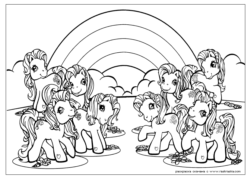 My Little Pony Unicorn Coloring Pages 30 | Free Printable Coloring