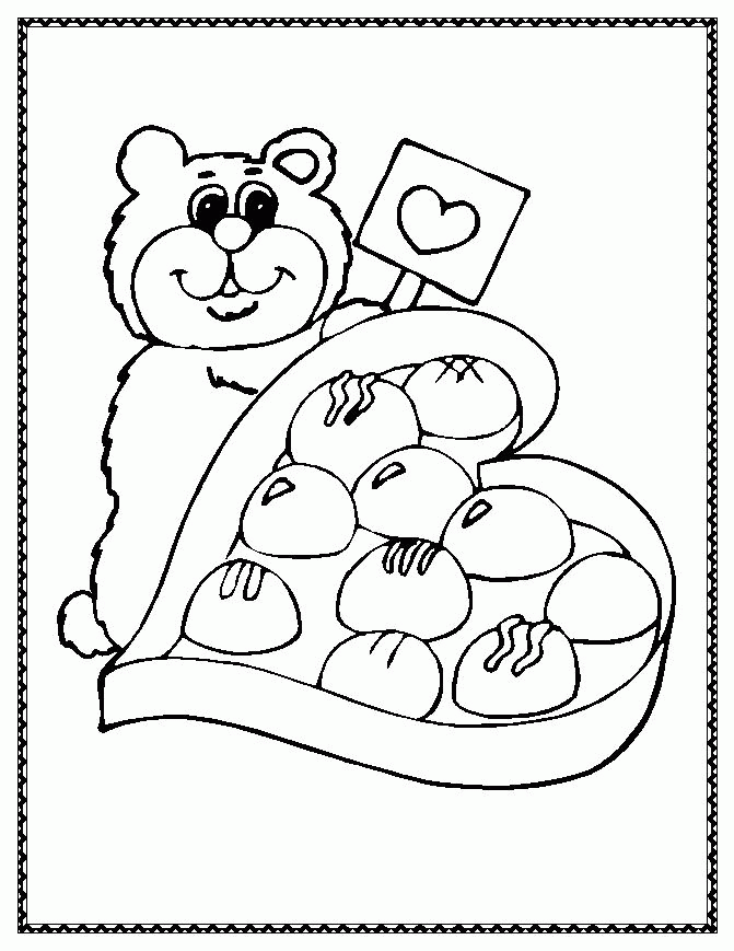 Valentines Coloring Pages Printable | COLORING WS
