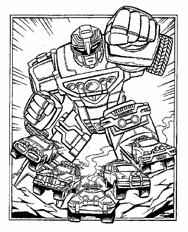 Coloring Page - Power rangers coloring pages 63