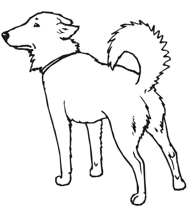 Printable Dog Coloring Pages For Kids | Coloring Pages