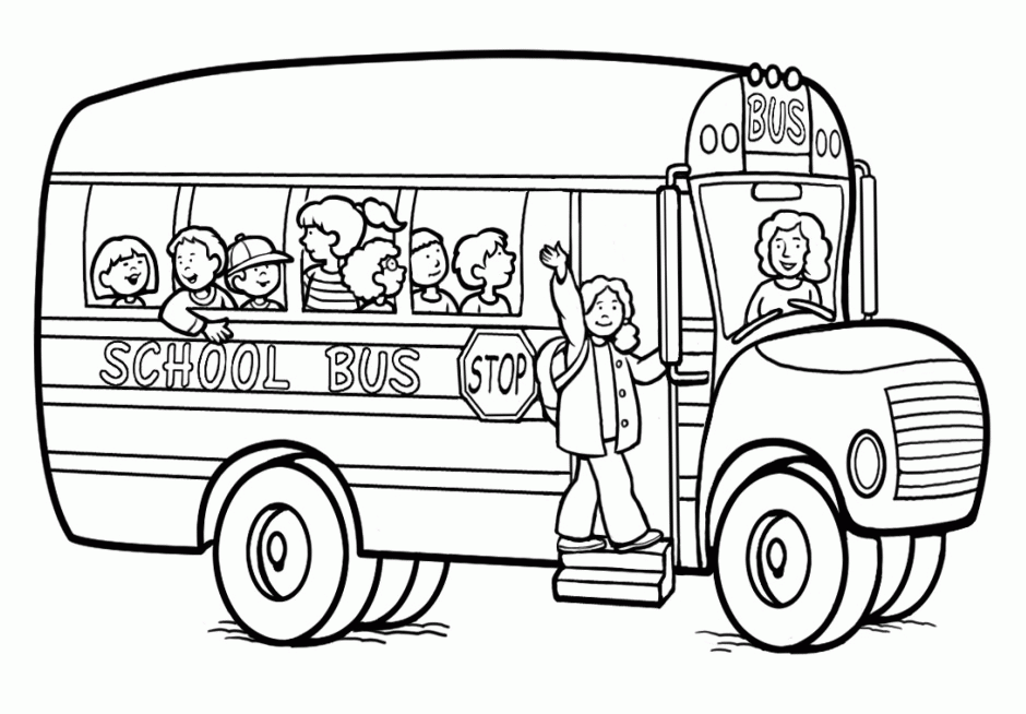Coloring Pages For Kids By Mr Adron Animal School Bus Printable