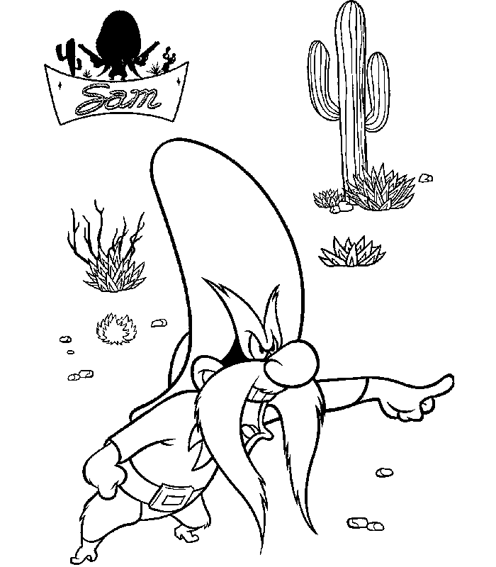 Looney-tunes-coloring-8 | Free Coloring Page Site
