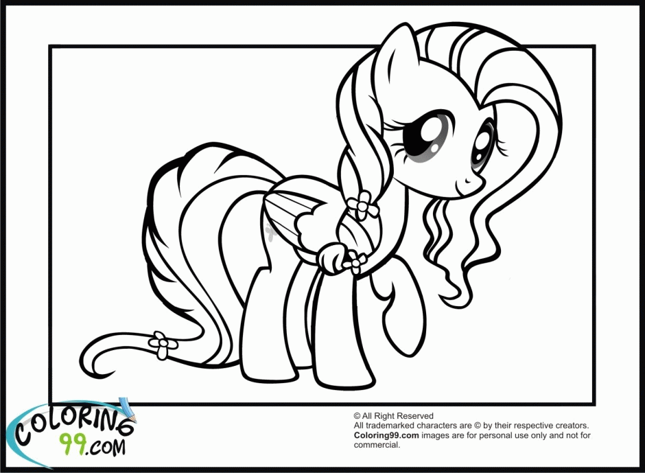 My Little Pony Friendship Is Magic Printable Coloring Pages 145363