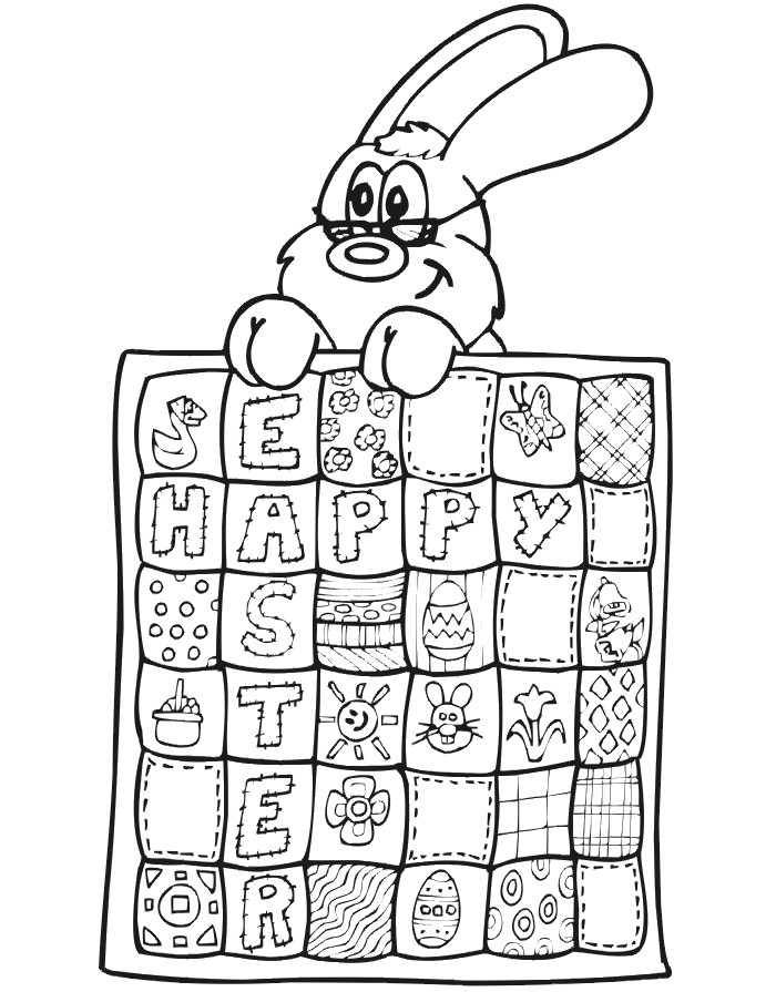 Easter Printable Coloring Pages For Kids 132 | Free Printable
