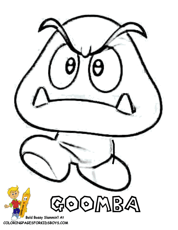 toad super mario Colouring Pages (page 3)