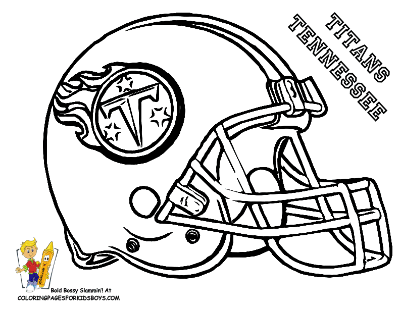 Coloring Pages For Boys Football Helmets Images & Pictures - Becuo