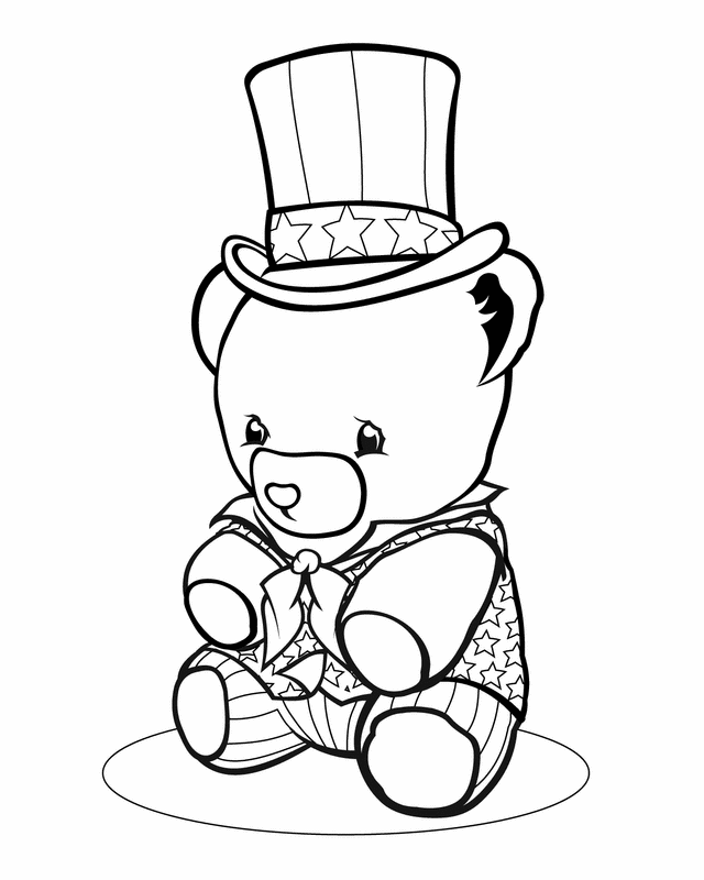Free Patriotic Coloring Pages - Free Printable Coloring Pages