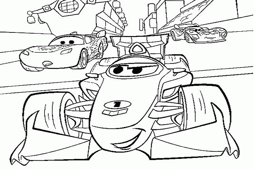 Pixar Cars Coloring Pages - Free Coloring Pages For KidsFree