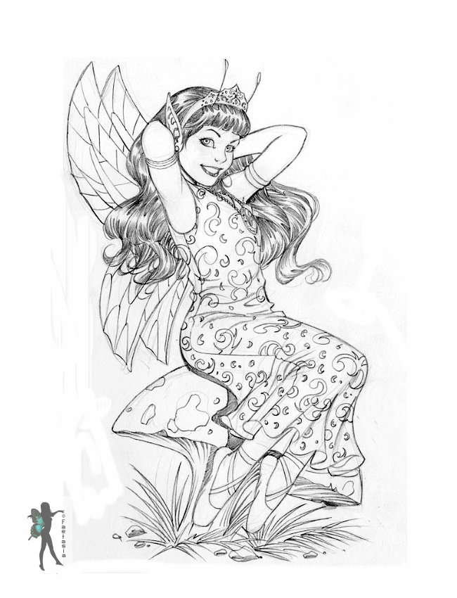Enchanted Designs Fairy & Mermaid Blog: Free Fairy Coloring Pages