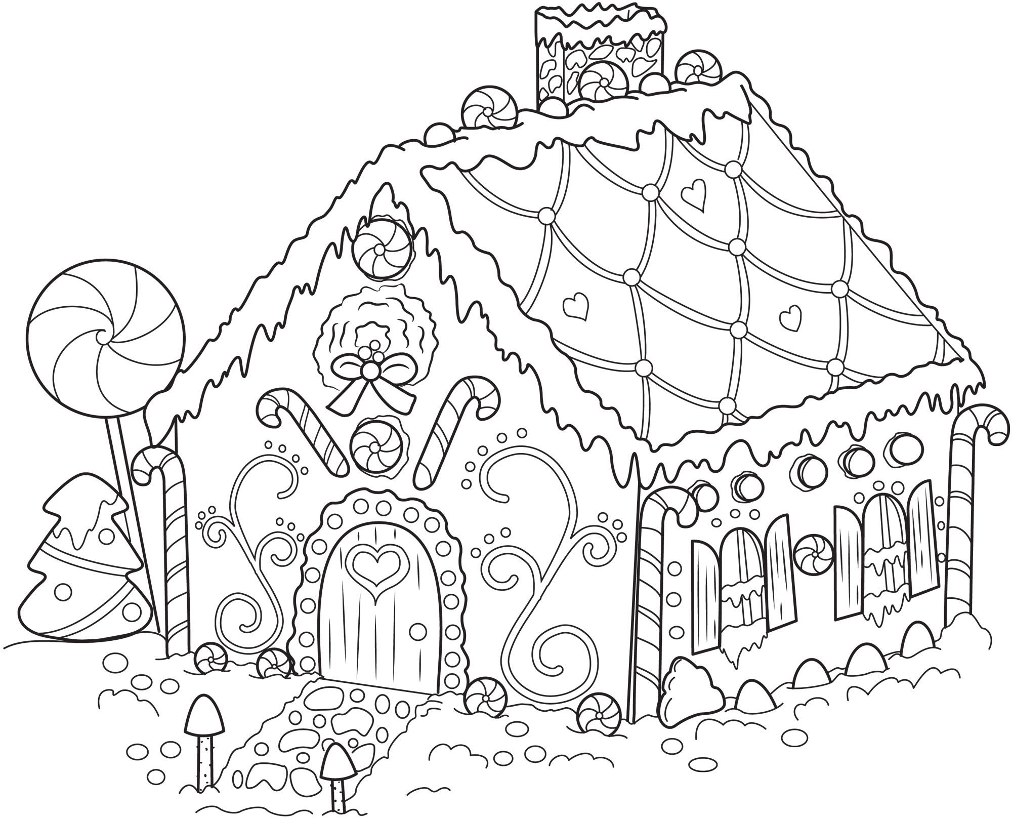 Blank Gingerbread Man Coloring Page Gingerbread Man Coloring Page ...