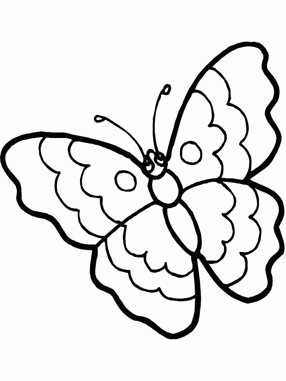 7 Pics of Cartoon Butterfly Coloring Pages - Coloring Page ...