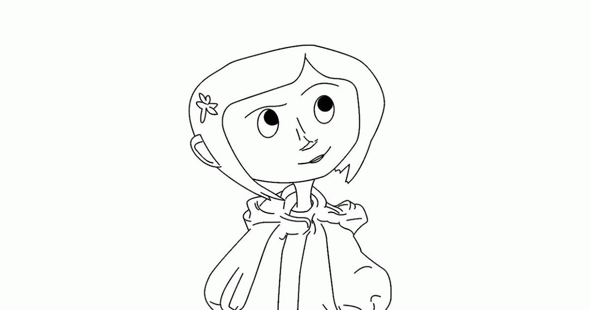 Coraline Coloring Pages: Two New FREE Coraline Coloring Page