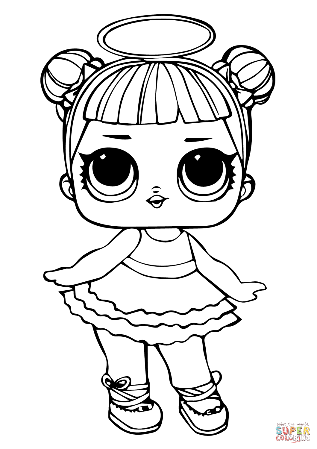Coloring Pages : Lol Doll Sugar Coloring Page Free Printable ...
