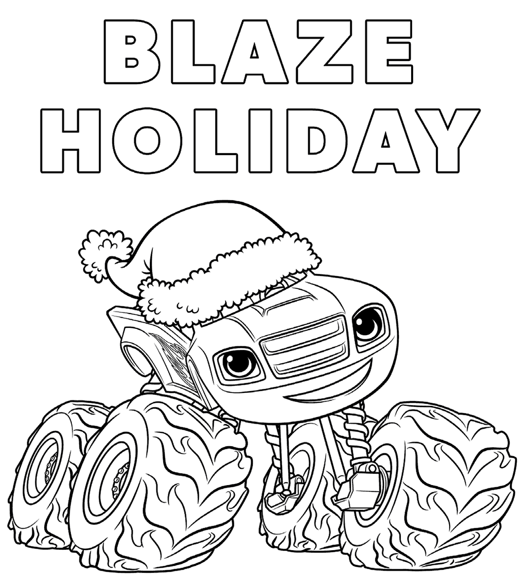 Coloring Pages : Coloring Pages Nick Jr Blaze To Print For ...