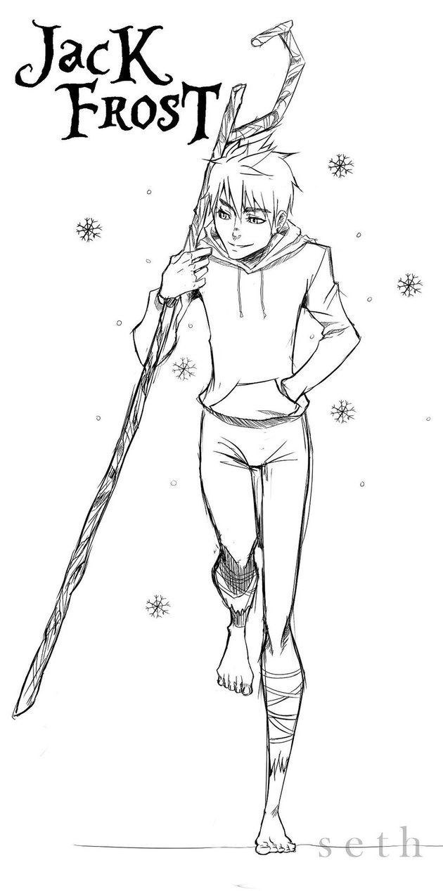 Jack Frost from Rise of the Guardians by SethKuroiHuke on DeviantArt