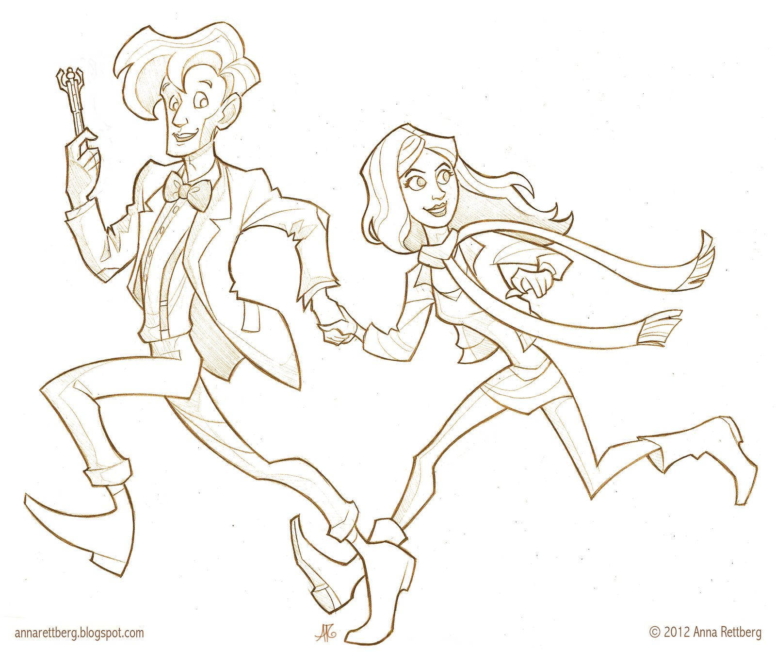Amy Pond Coloring Page - Coloring Pages For All Ages