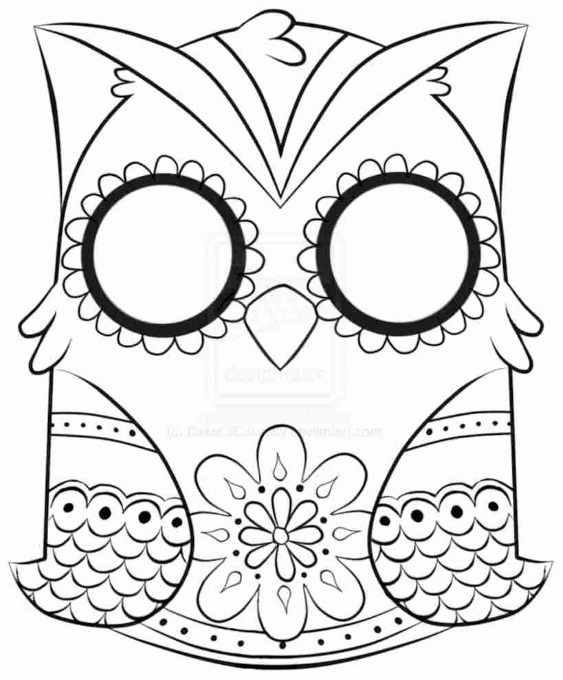 Related Owl Coloring Pages item-10826, Owl Coloring Pages Creative ...