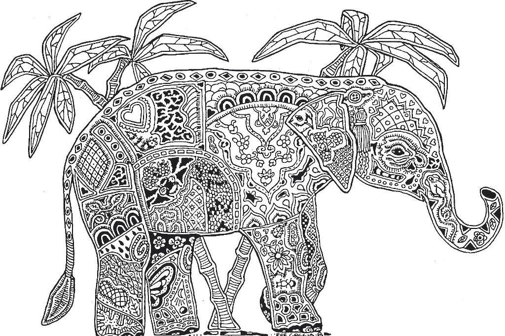 Breathtaking Geometric Animal Coloring Pages Also Hard Design ...