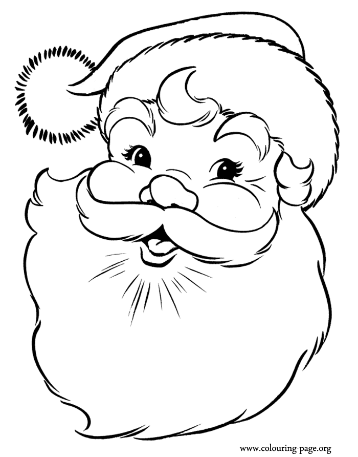 Santa Claus Realistic Art, Pencil Drawing Images