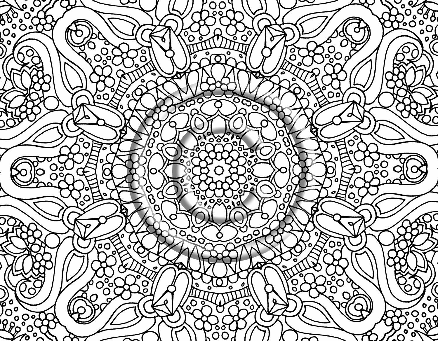 Abstract Art Coloring Pages (20 Pictures) - Colorine.net | 5877