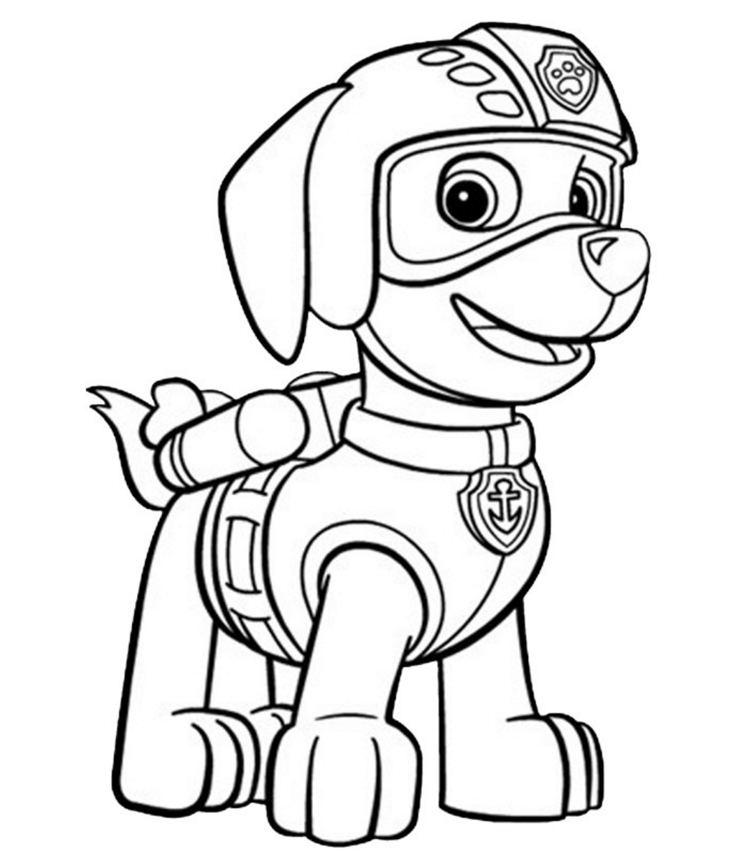 PAW Patrol Coloring Book Pages