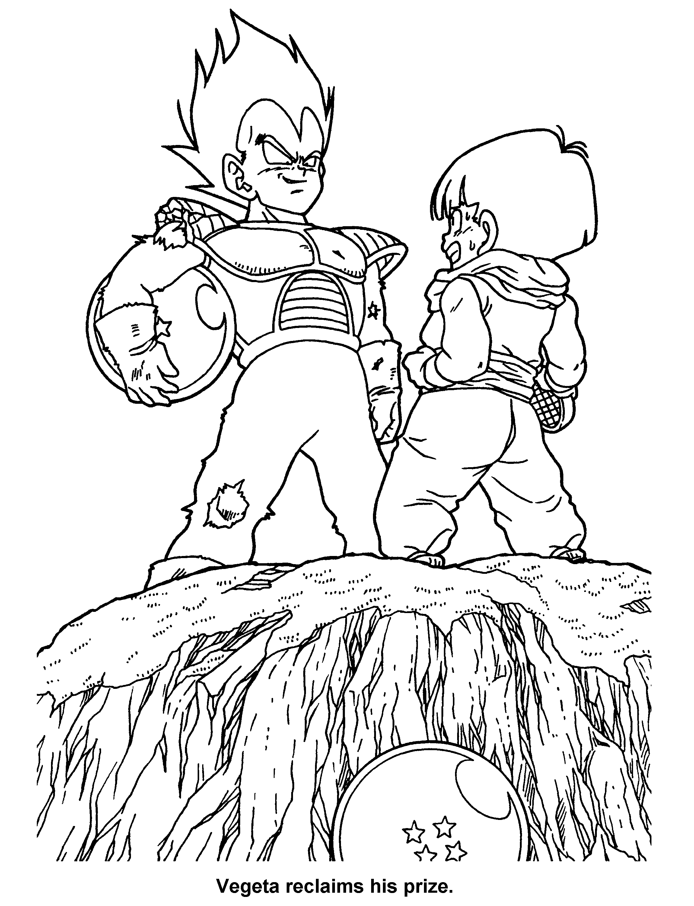 Coloring Page - Dragon ball z coloring pages 31