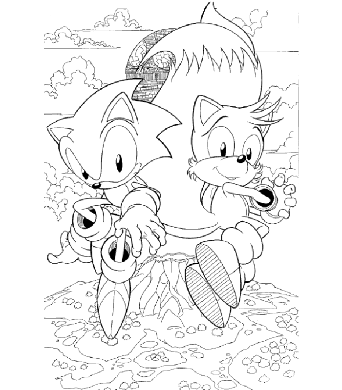 Sonic Coloring Pages | Coloring Pages To Print