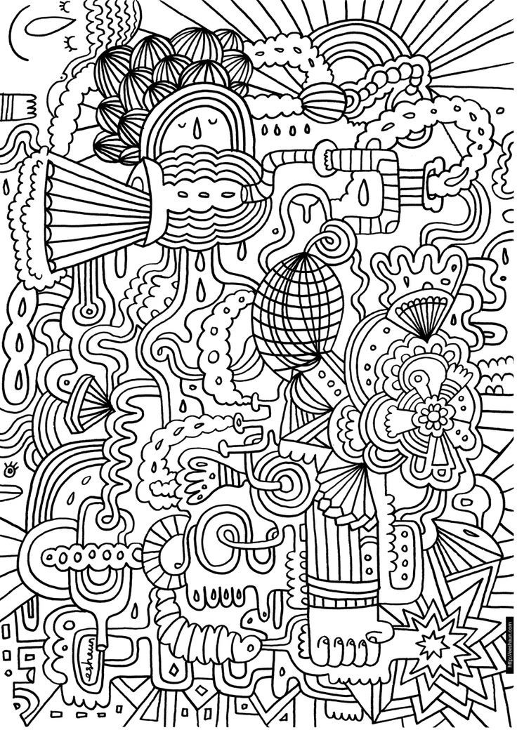 Bedroom Coloring Pages For Teenagers - Coloring Pages For All Ages