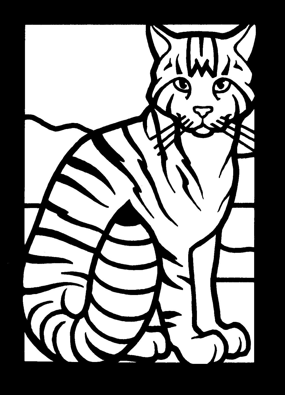 cat color pages printable | Wildcat Coloring Pages | Cat coloring page, Wild  cats, Egyptian cats