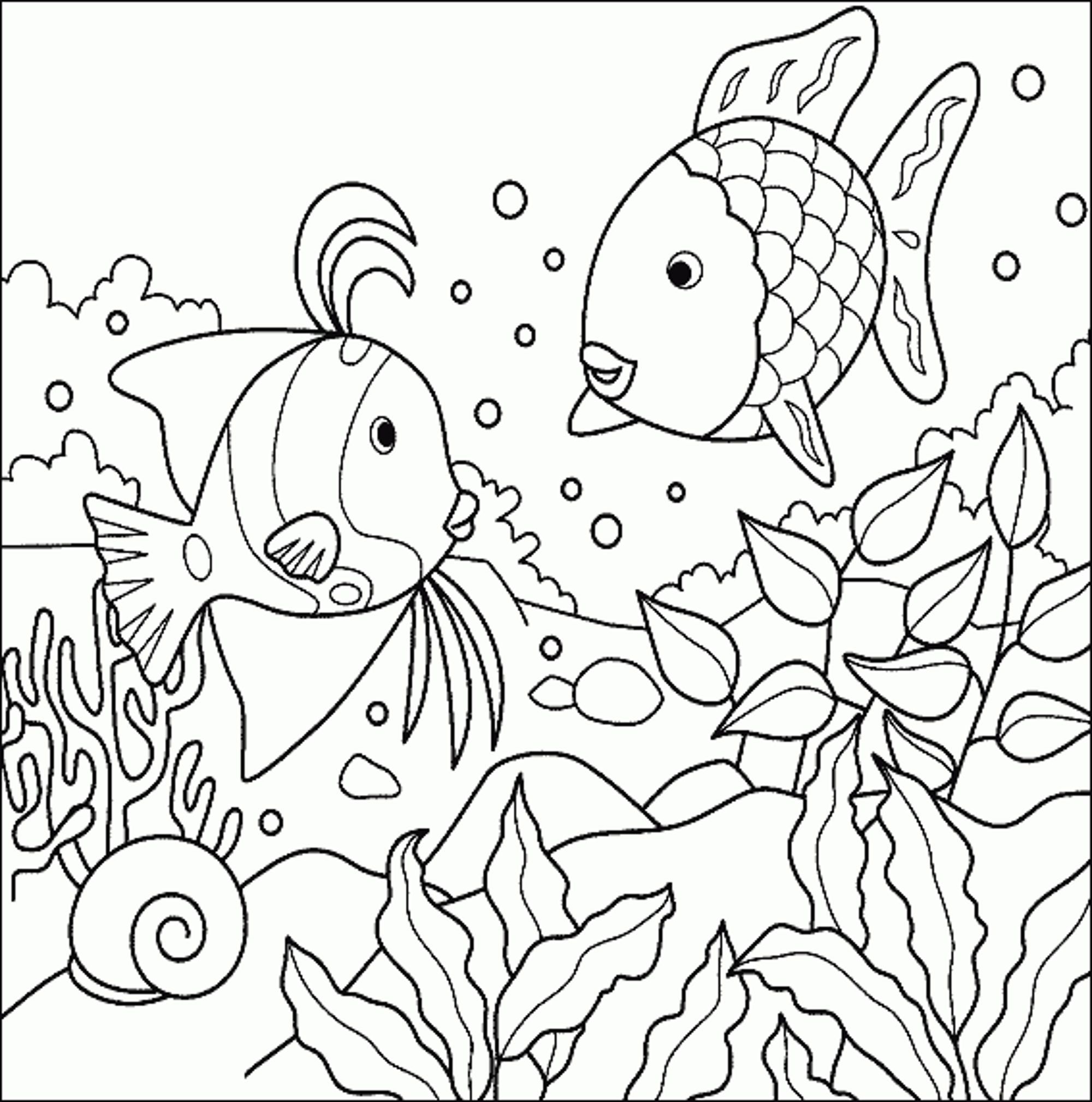 Best Photos of Tropical Fish Coloring Pages Free - Realistic Fish ...