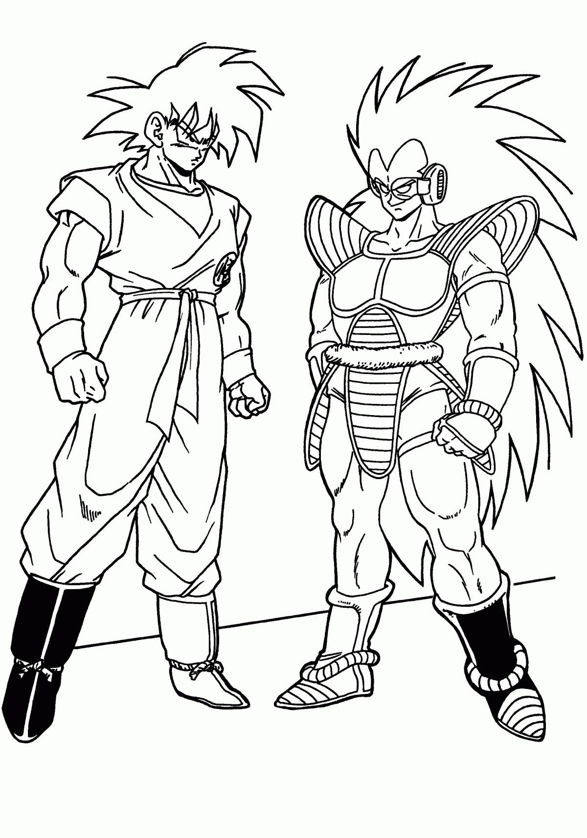 Dragon Ball Z Coloring Pages For Boys - Coloring Pages, books for Kids