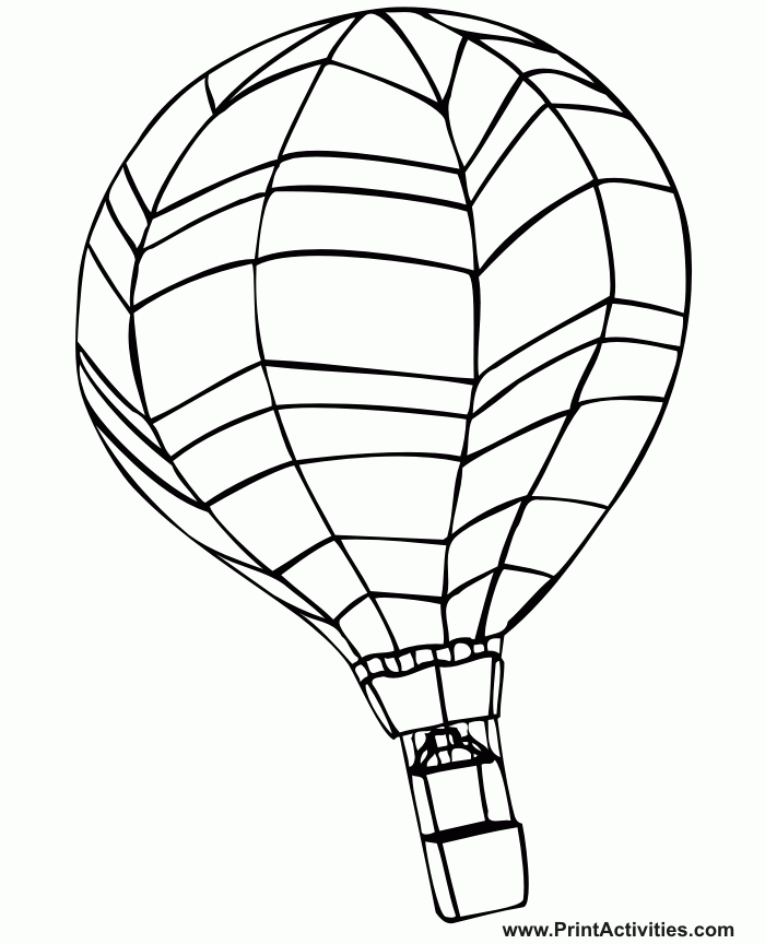 Coloring Pages Printable For Kids Balloons Coloring Pages For Kids ...