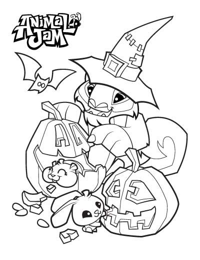 Animal Jam Coloring Pages - The Daily Explorer | Animal jam ...